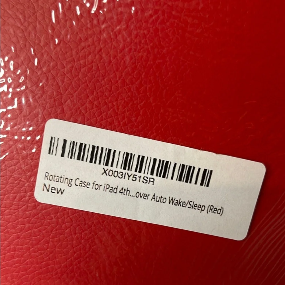 Red Rotating Ipad Cover for Pro 11/Air 4 10.9/21